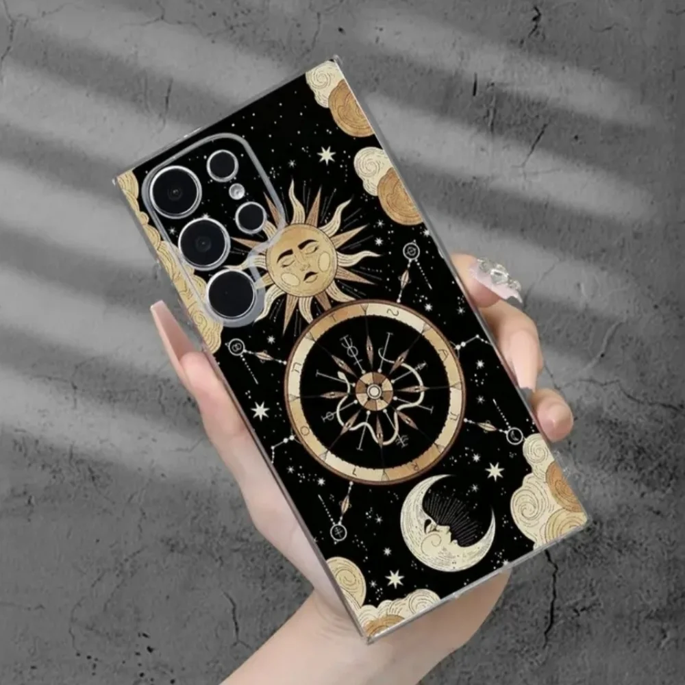 Celestial Sun Moon Samsung Galaxy S23 Ultra Phone Case